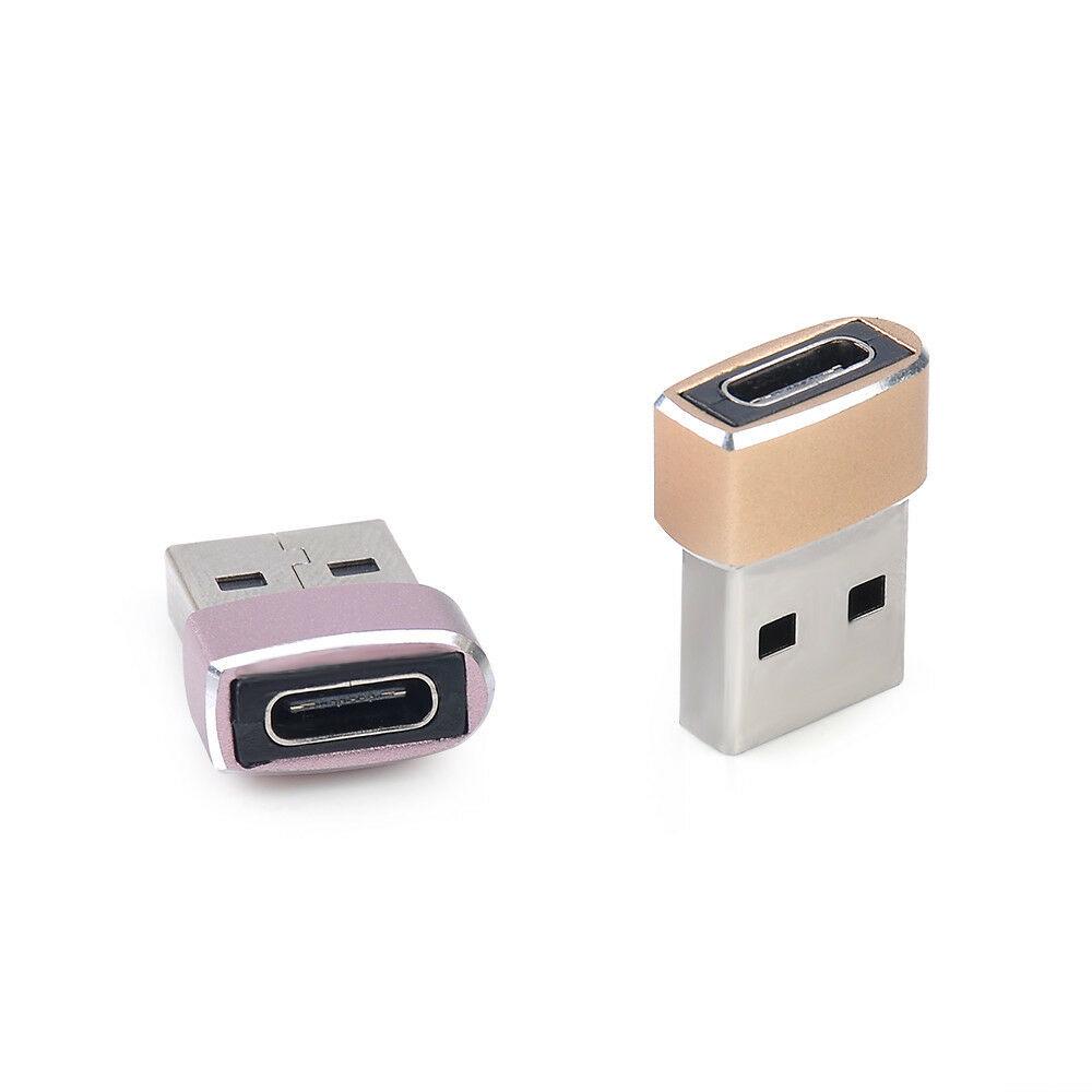 2 шт. USB 3.0 A папа на Type-C мама зарядный адаптер конвертер разъем