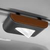 Car Tissue Holder Large Capacity Wear Resistant Simple Installation Auto Car Visor Tissue Holder Paper Dispenser Box