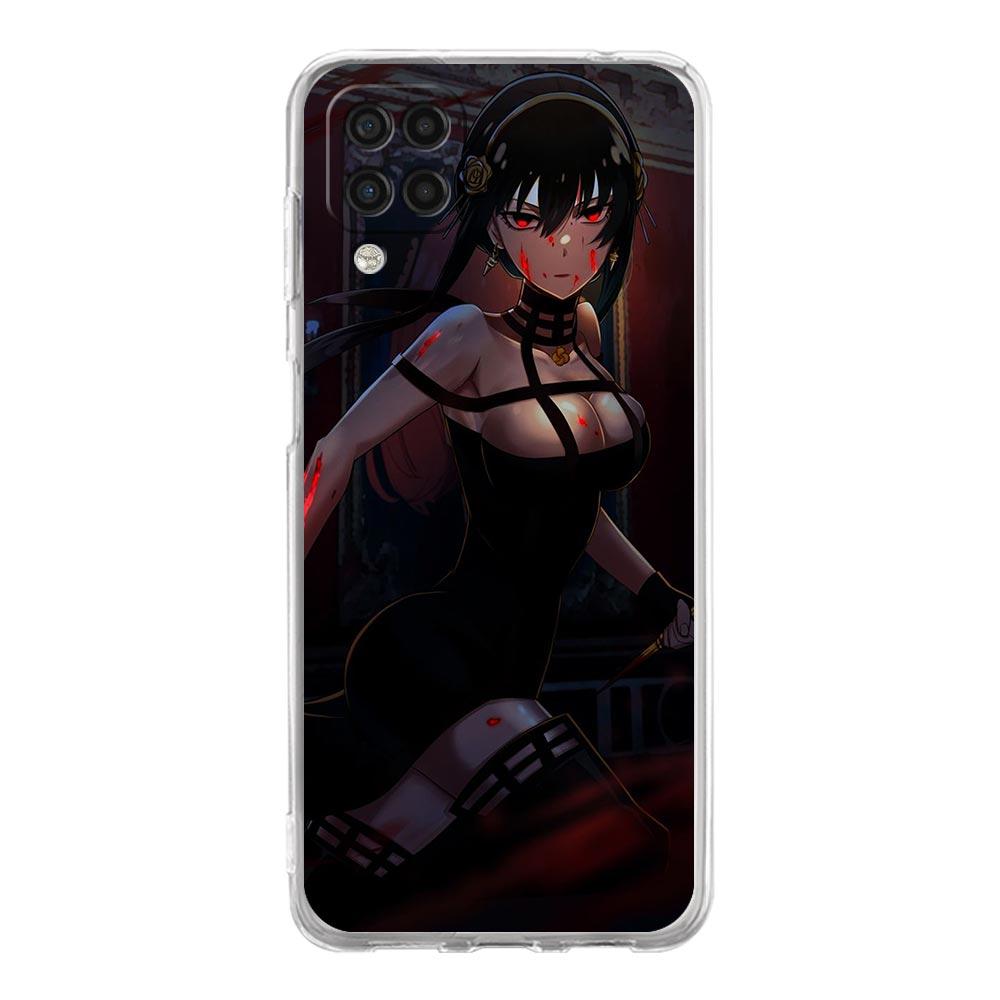 Чехол для телефона Yor Forger SPY×FAMILY Thorn для Samsung Galaxy A51 A71 A21S A12 A11 A31 A41 A03S A13 A33 A73 A53 A52 A32 5G A23