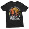Hocus Pocus Shirt Funny Halloween T-Shirt Halloween Party Tee Halloween Cat Tee