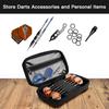 EVA Foam Shell Dart Case Holds 6 Darts and Accessories Tips Shafts and Flights for Steel Tip and Soft Tip Darts