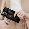 Магнитный чехол для телефона с зелеными глазами кошки для APPLE iPhone 17 Air 16 14 13 12 Pro Max 15 Plus Беспроводная зарядка С чехлом MagSafe