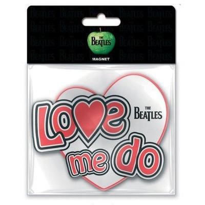 Резиновый магнит на холодильник Love Me Do