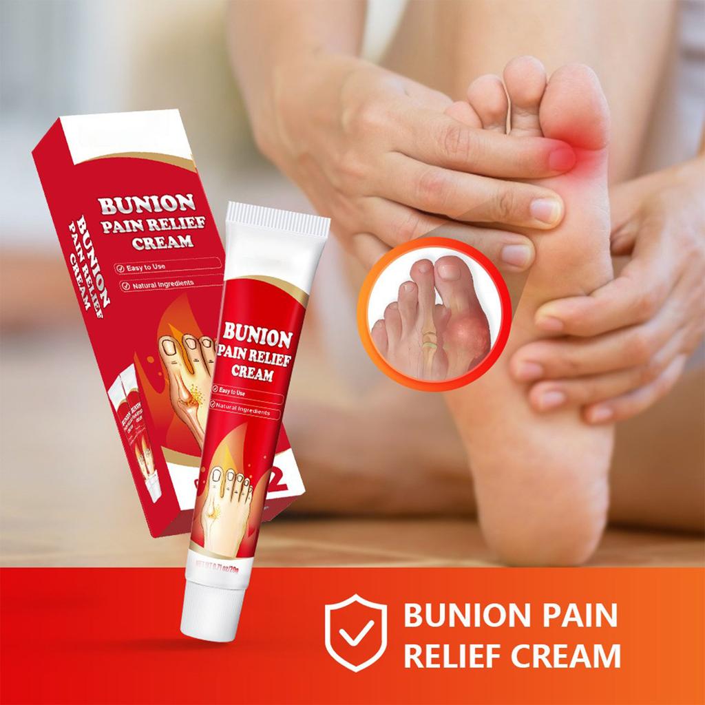 Крем для снятия боли при вальгусной деформации пальцев ног, корректирующий крем при вальгусной деформации колена, пластырь при поясничном артрите 20 г*2