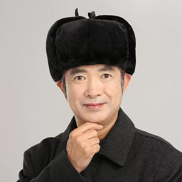 WTEMPO Men's Women's Outdoor Soft Faux Fur Ear Protection Hats for Hiking Skiing Walking Autumn Winter Windproof Cold-proof Warm Plush Bomber Hats