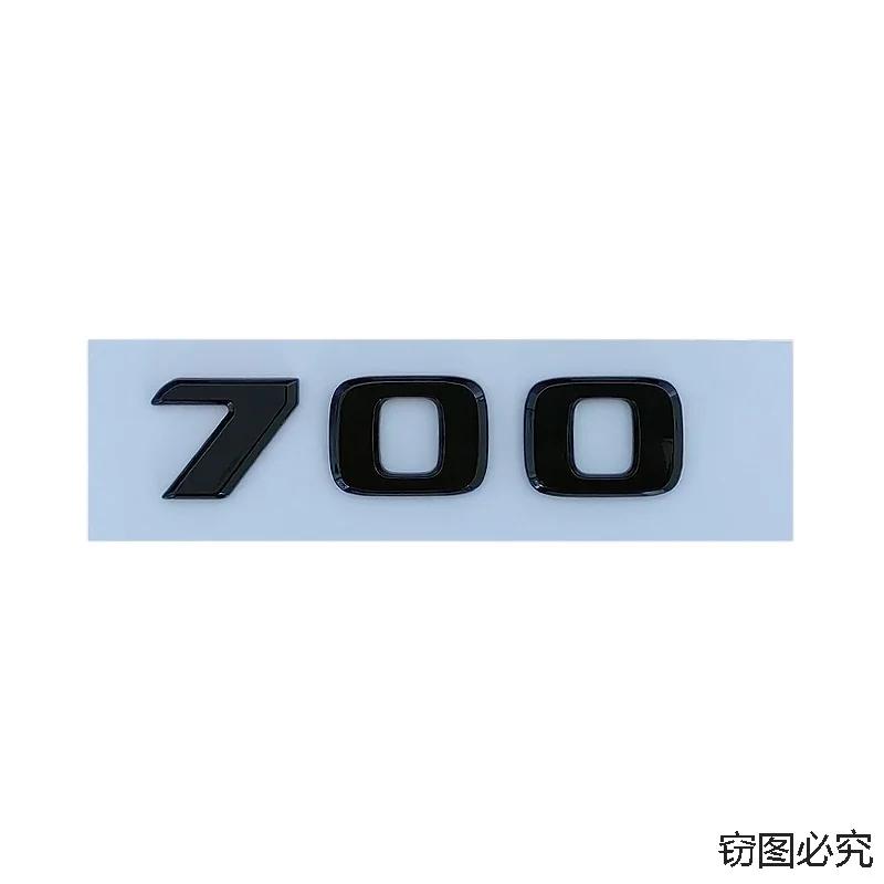 ABS Car Body Side Letters Badge Tail Trunk Sticker for Mercedes Benz G700 G800 G900 900 800 700 Emblem W210 W213 W204 W251 W111