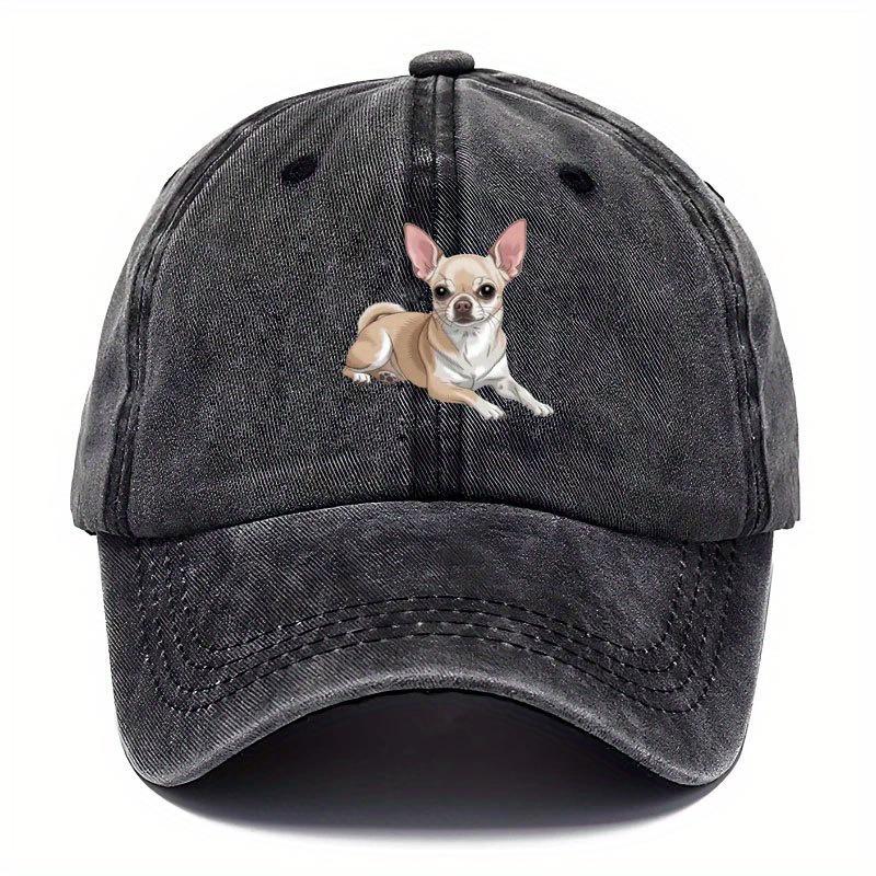 1pc Vintage Lucky Print Adjustable Baseball Cap Suitable for Breathable Retro Unisex Hat with Iconic Figure