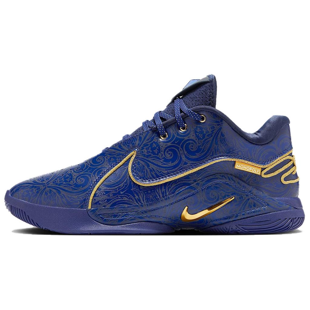 Monopoly X Nike LeBron 22 NRG EP Token Unisex Sneakers Blue Deep-Royal-Blue Metallic-Gold HV5146-400