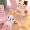 Cartoon Cute Six-Color Tilt Head Lying Plush Toy Cat Kitten Doll Backpack Pendant Decoration Christmas Halloween Gift Preferred