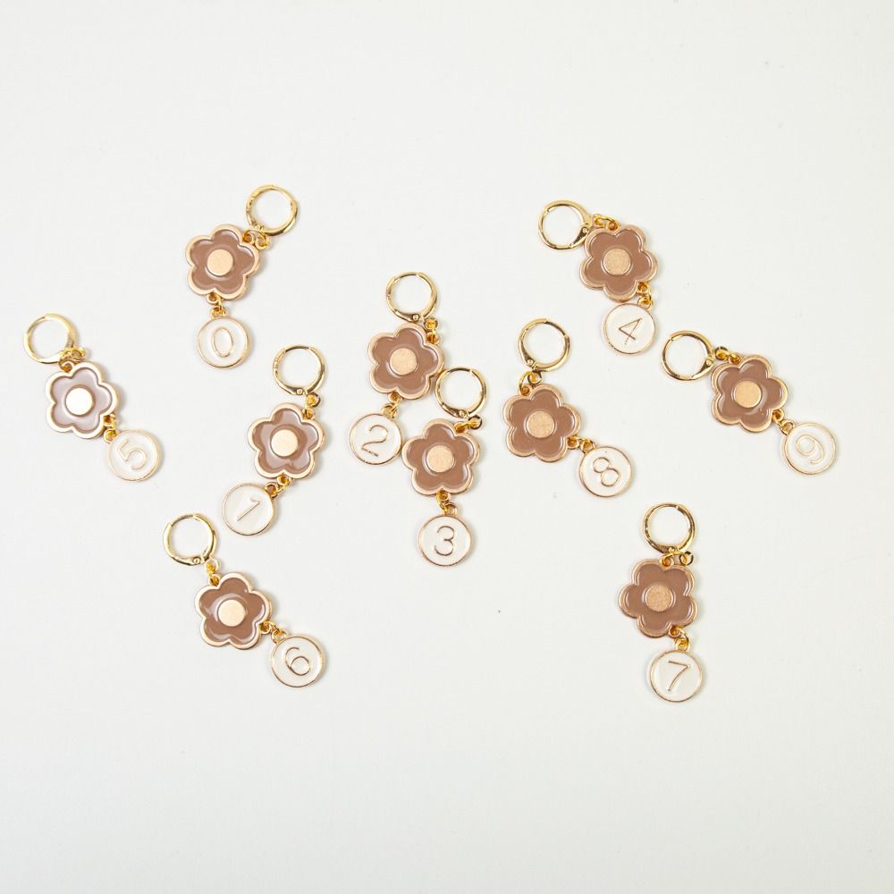 Швейные принадлежности Металлические маркеры для вязания Подвески Металлическая защелка для вязания крючком Инструменты для вязания