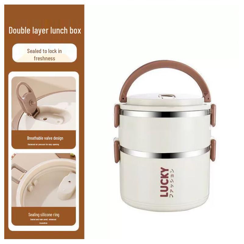 LUCKY Insulated Portable Lunch Box