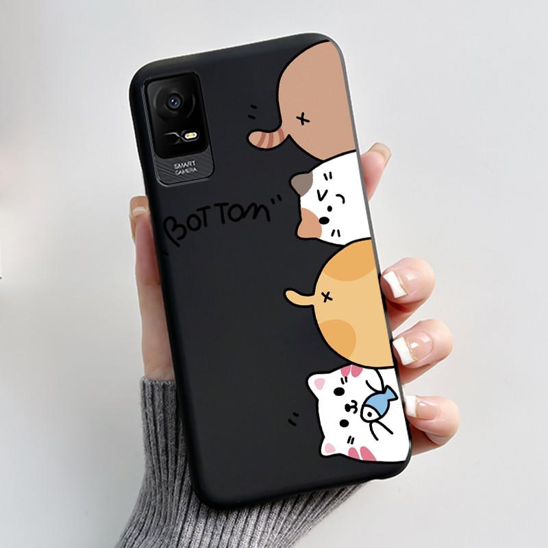Милый Чехол Для TCL ION X / TCL ION V / TCL 40Z Capa Защитная Крышка TCL ION Z Fundas Печатный Корпус Мягкий Силикон Мультяшный Чехол