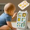 Yangi Montessori Ta'limiy O'yinchoqlar Sensorli Bandlik Taxtasi Chaqaloq Amaliyot Ko'nikmalari Tortma Oyna Fidget Ta'limiy O'yinchoq Qiz Bola uchun