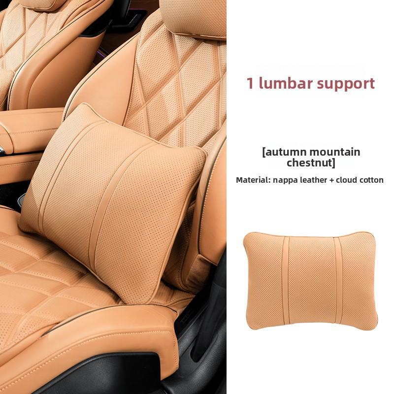 NEW Top Quality Car Headrest Neck Support Seat For Maybach Design S Class Soft Universal Adjustable Car Neck Pillow Waist Pillow