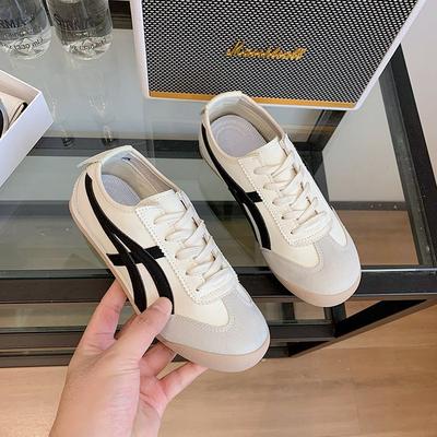 Балетки из мягкой кожи, розовые немецкие тренировочные туфли, женские весна 2025, новая спортивная и повседневная обувь, ретро, плоская обувь Forrest Gump