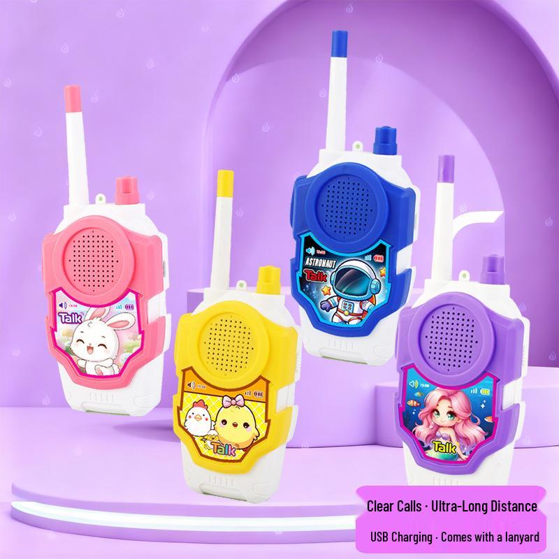 Детская беспроводная рация: Интерактивная игрушка-рация для родителей и детей