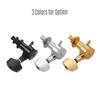 Pack of 6 Guitar String Tuning Pegs Locking Tuners Machine Heads Knobs 3L3R for Acoustic Electric Guitars Replacement
