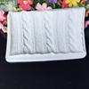 Sweater Pattern Knitting Texture Woolen Yarn Shape Silicone Mold Fondant Tools