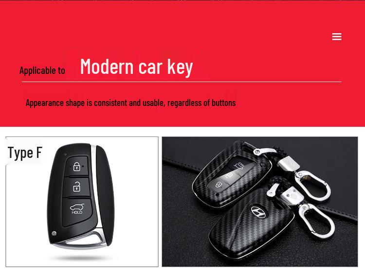 Совместимый чехол для ключа для Hyundai Santa Fe IX45 Ge Yue Ge Rui