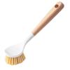 Wooden Handle Dish Washing Brush 24/26cm Tableware Brush Natural Long Handle Dish Scrubber  Kitchen