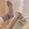 Thermal Winter Warm Velvet Socks Cashmere Sleep Home Socks Fashion Long Socks For Women