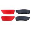 Car Rear Bumper Reflector Left Right Side Bumper Trim Reflector Light Cover 57010720AC, 57010721AC