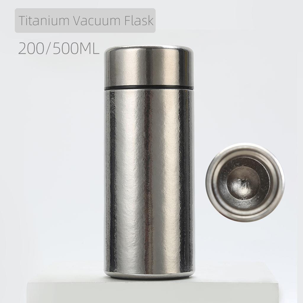 Titanium Tumbler Tea Infuser Separation 6hrs Titane Thermos Water Bottle Insulated Mug for Coffee Vacuum Flask Cup Termo Titanio