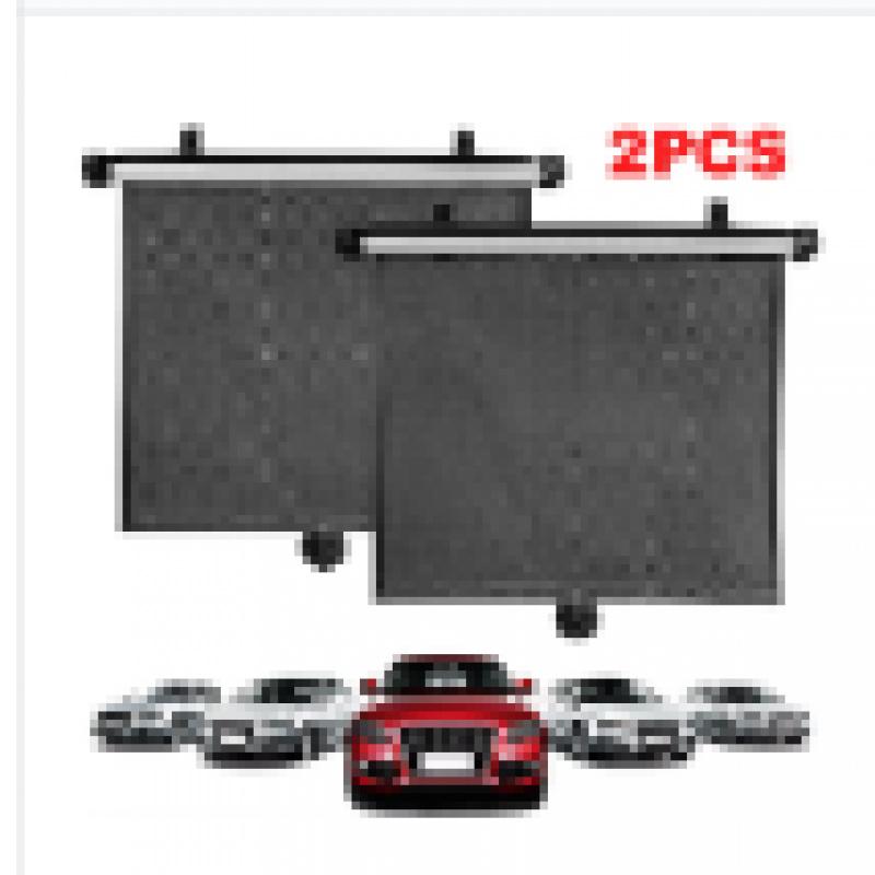 Автомобильный солнцезащитный козырек Боковая передача Автомобильный солнцезащитный козырек Боковое окно для ребенка Рулонные автомобильные шторки с присосками Крючки ПВХ УФ для ребенка