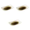 Setomonohonpo Set of 3 Oribe Kasumi Long Rectangular Plates X X Reinforced Ceramic Long Plates (Setomonohonpo) 8.0cm [23 14.3 2.7cm]