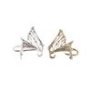 Korean Style Single Side Earrings Antique Gold Color Ear Cuff Goth Elf Ear Clip  Women
