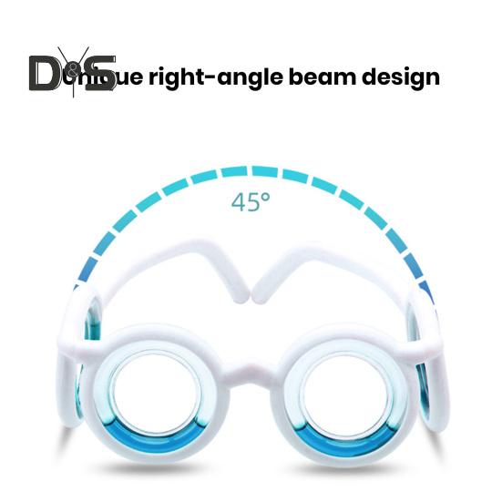 Motion Sickness Glasses Relieve Car Sickness Glasses Airsickness Seasickness Glasses No Lens Anti Nausea Vertigo Liquid Glasses for Adults or Kids