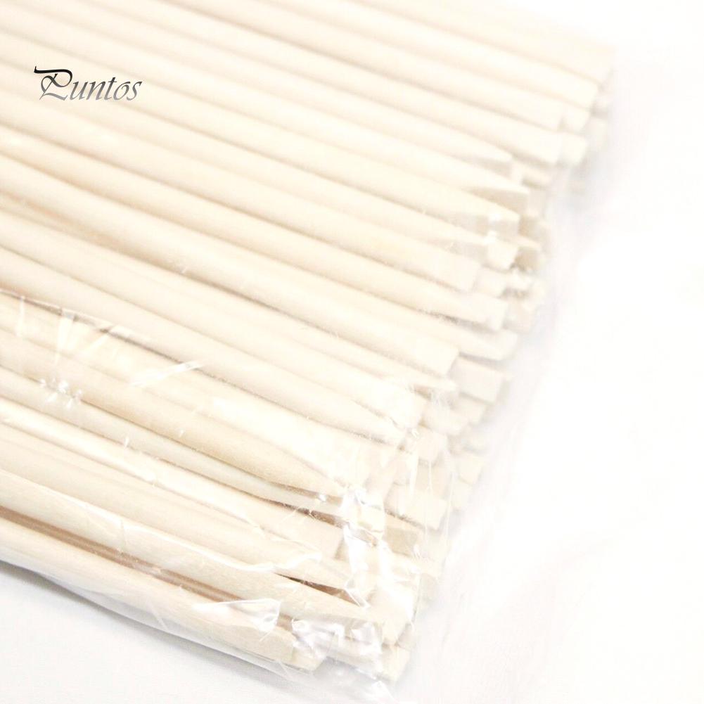 Puntos Nail Art 50 шт./упак. профессиональная деревянная палочка для удаления кутикулы, маникюра и педикюра