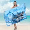 Ultrafine Microfiber Beach Towel Adults Quick-Dry Swim With Digital Print Lightweight Absorbent Bath Pool Sea Travel Yoga