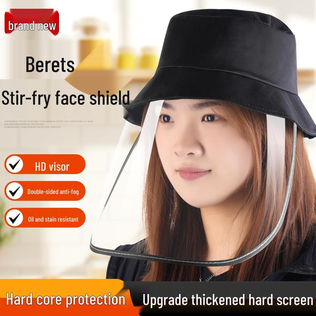 Защитный экран для лица от брызг масла и дыма для готовки