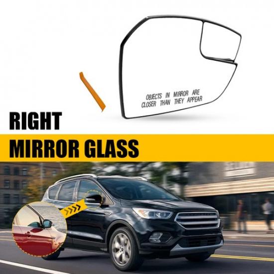 Passenger Side Mirror Glass For 2018- Ford Escape SEL No Heated GJ5Z17K707A