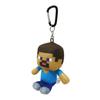 K Company Minecraft Mascot with Carabiner Steve H8 X W4 X MCT-KM-ST D5.4cm