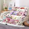 Snoopy Party Flannel Blanket Throw Blanket Soft Warm Sofa Bed Camping home Decor Unique Christmas Gift C926806