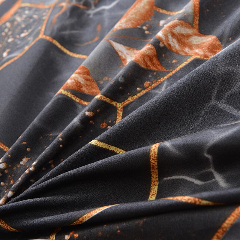 1Pc Fitted Sheet Non-Slip Bedsheets Printed Mattress Cover 99/138/153/182/198Cm Bed Linen Sabanas Para Cama (No Pillowcase)