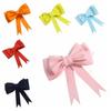 Makaron Bow Knot Sticker Soft Foam Bow Knot Ornament Pure Color Car Sticker Electric Vehicle Decorative Ornament Accessory