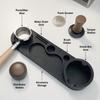 Heat Resistant Espresso Tamping Mat Non-Slip Espresso Tamping Station Coffee Tamper Mat  Cafe Use