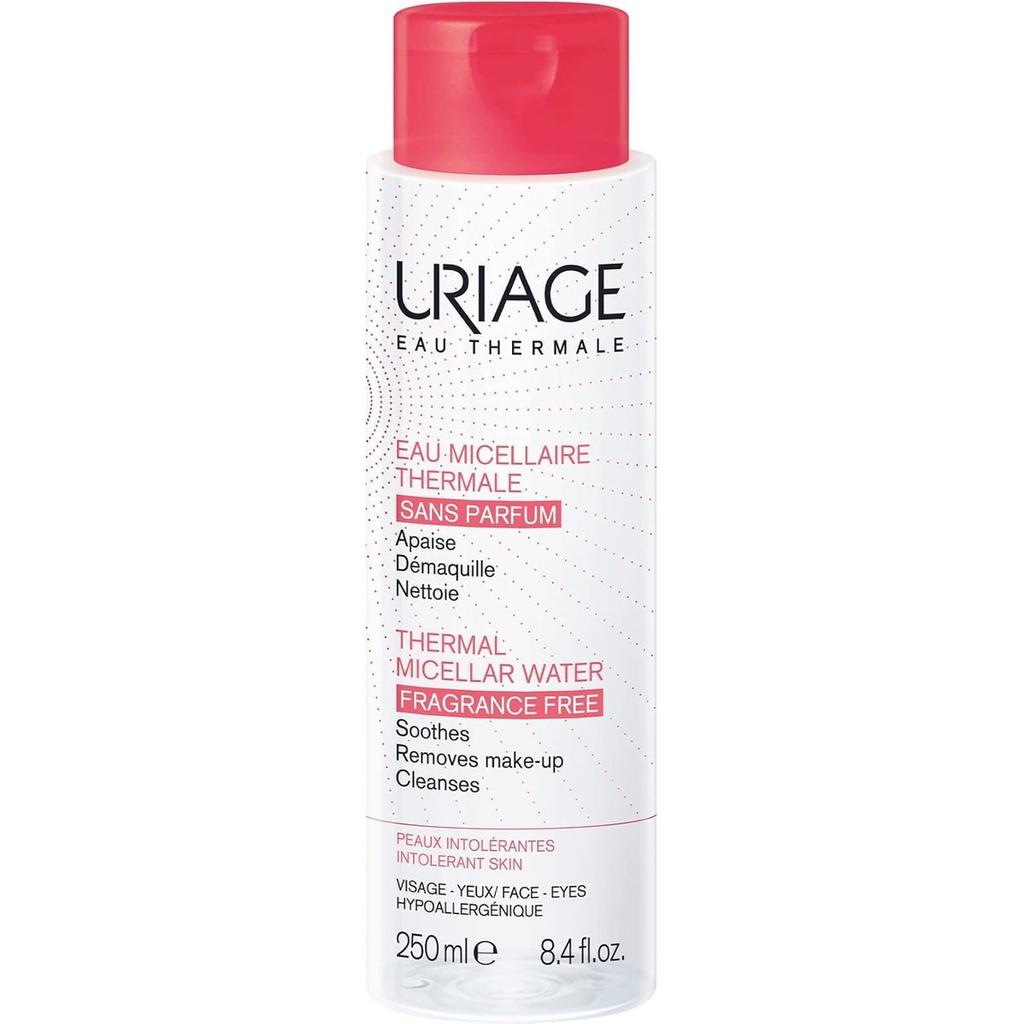 Uriage Thermal Micellar Cleansing Water for Sensitive Skin No-Wash Makeup Remover 250ml