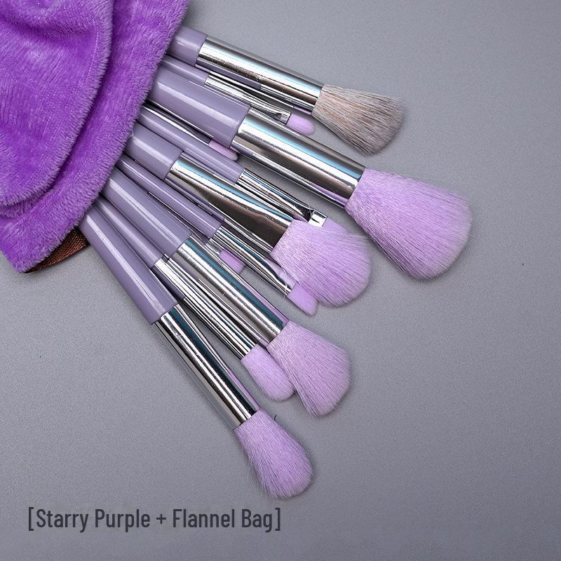 Набор кистей для макияжа Sijiqing из 13 предметов — мягкая щетина для пудры, румян, хайлайтера и бровей