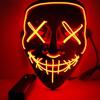 Masque LED Light up de Purge pour Halloween - Rouge