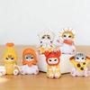 Mufosand Fried Shark Cat Blind Box Backpack Collectible Pvc Action Figure Trendy Toys Surprise Holiday Gifts Desktop Ornament