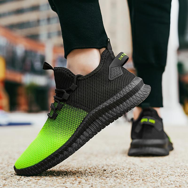 40-47 Мужская летная тканая обувь большого размера, спортивная обувь, сверхлегкая мужская обувь