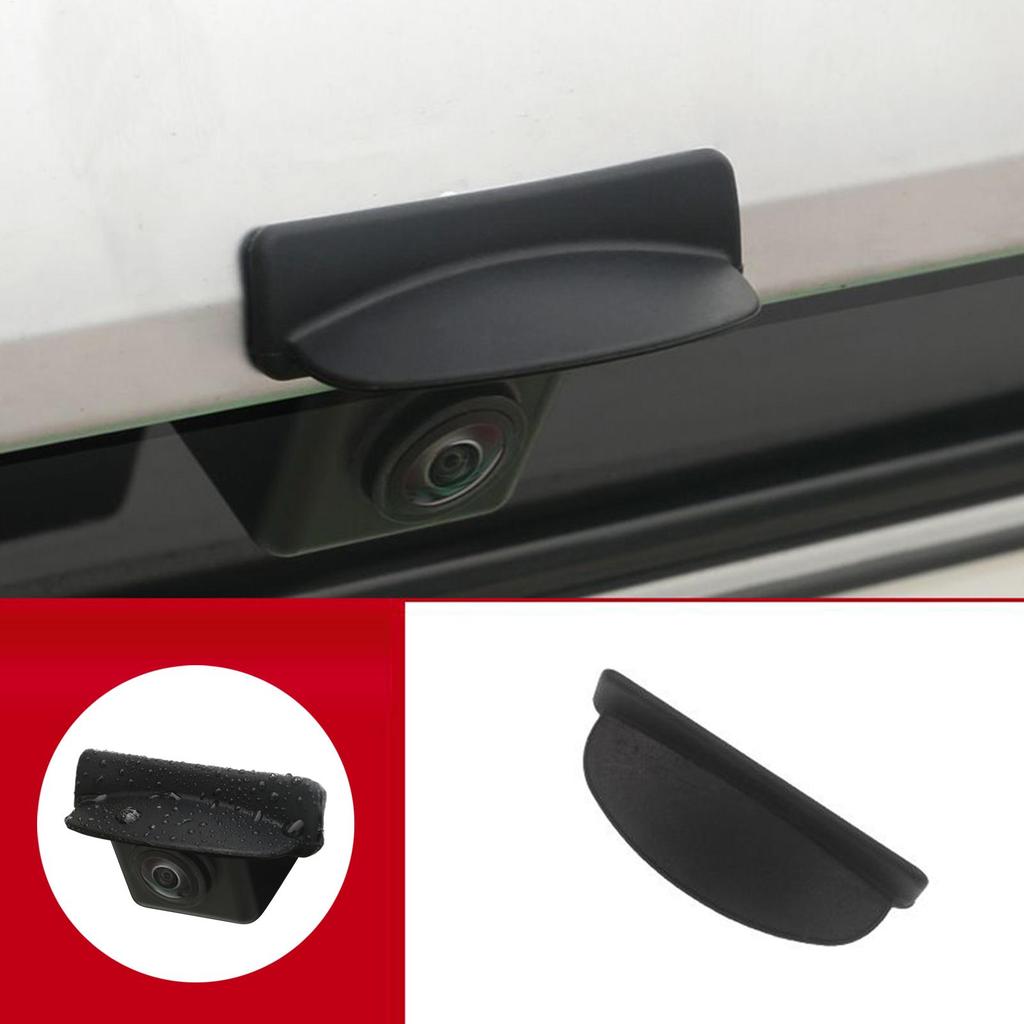 Rear View Backup Camera Cover Anti-Rain Silicone Eyebrow Protector Car Rear View Camera Rain Guard For Vehicle Outdoor Dust
