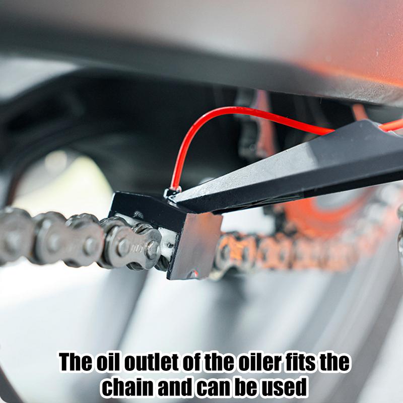 Аппликатор для смазки цепи мотоцикла Безгрязевая смазка-воск для цепи Насадка-очиститель цепи Масленка для цепи мотоцикла Спрей Передача