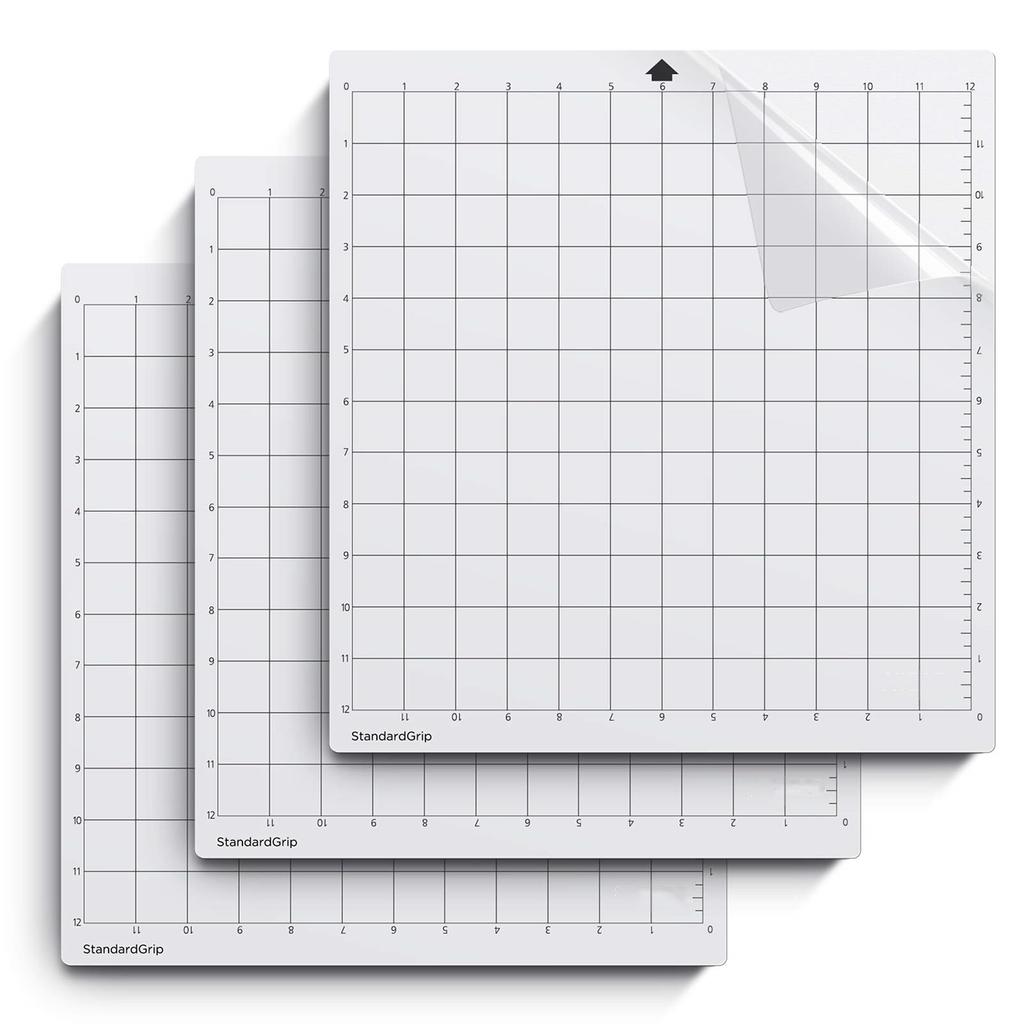 3/5 Psc Cutting Mat for Silhouette potrait(Sizes: 12inX12in) Cutting Mats Replacement Accessories for silhouette potrait