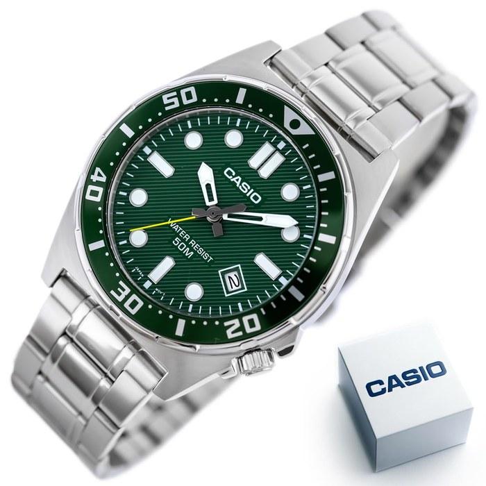 Casio Часы: Серебристый MTD-135D-3AVDF