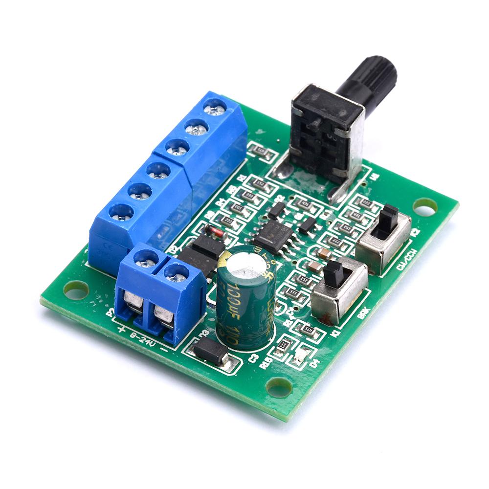 18KHz  DC8-24V Brushless DC Motor Speed Controller Driver PWM Controller Driver Board Regulator Forward Backward  Electroinc Kit